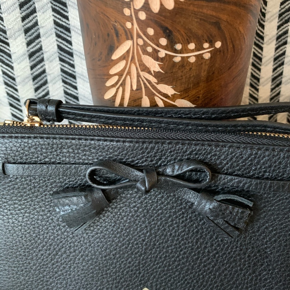 Wristlet Hayes black warm Kate spade wallet black - Picture 2 of 7
